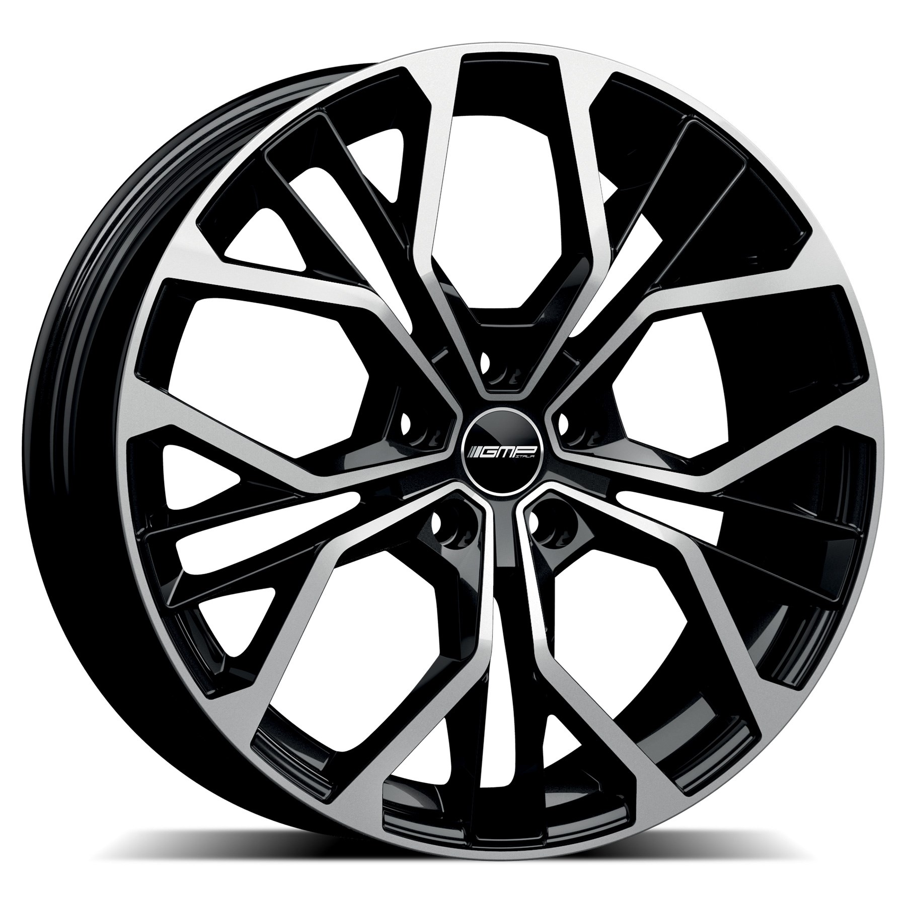 GMP WHEELS MATISSE-S ZWART GEPOLIJST 8002000043997